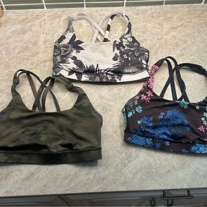 Lululemon sports bras
